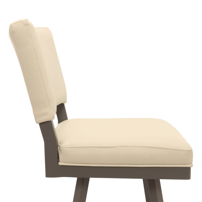 Tempo Furniture Emerson Swivel 26" Counterstool w/ Fully Welded Metal Frame (Commercial Grade) by Furnish Theory (Var. Colors)