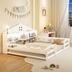 preview thumbnail 5 of 7, Twin/Full Size Versatile 2-in-1 Montessori Floor Bed w/LED Light