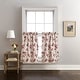 preview thumbnail 1 of 4, Curtainworks Antique Rose Kitchen Curtain Valance and Tier Pair Curtain Collection
