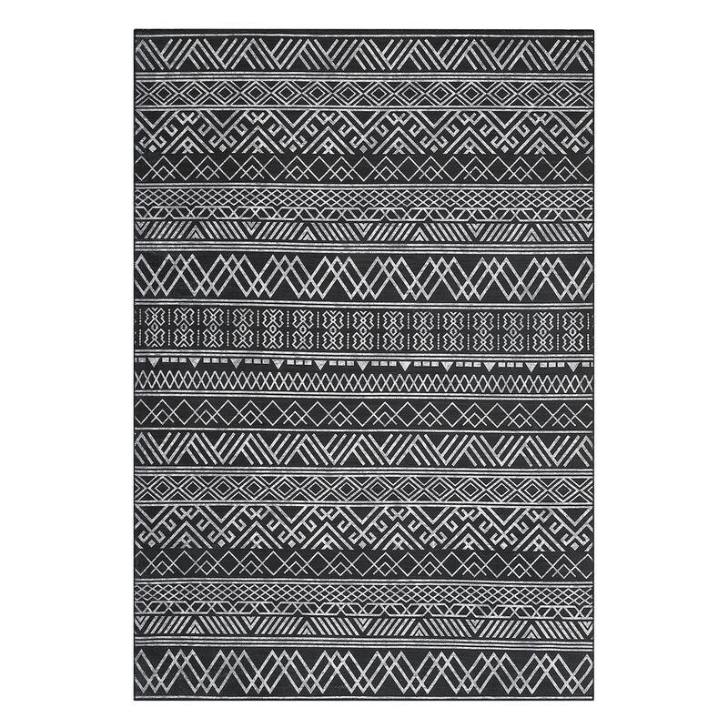 Garvee Boho Area Rug Moroccan Accent Rugs Geometric Distressed Carpet