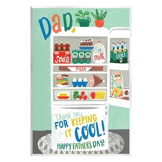 Stupell Keeping It Cool Father's Day Wall Plaque Art by Arrolynn Weiderhold