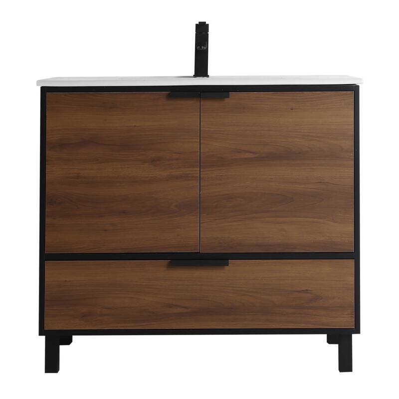 Fine Fixture Bathroom Vanity and Sink, ADA Compliant
