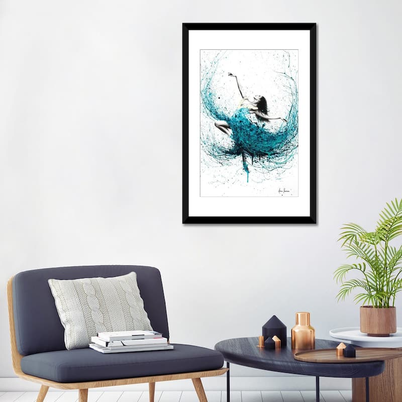 iCanvas "Teal Dancer" by Ashvin Harrison