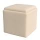 preview thumbnail 41 of 66, HomePop Storage Ottoman with Tray Top