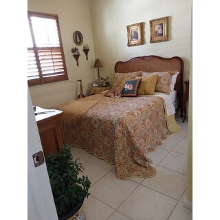 Cotton 3-piece Bedspread Collection 
