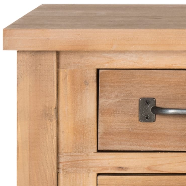 SAFAVIEH Neppie Natural Oak 9-Drawer Chest