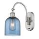 Option Brushed Satin Nickel / Princess Blue