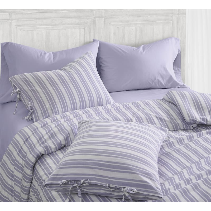 The Farmhouse by Rachel Ashwell Wide Ticking Stripe 3 Piece Duvet Cover Set