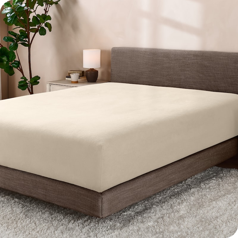 Bare Home Polar Fleece Fitted Bottom Sheet