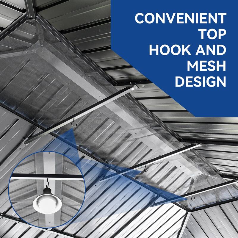 Outdoor Metal Canopy Gazebo