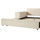 preview thumbnail 45 of 100, Upholstered Grounded Bed Mother & Child Bed with Bedside Desk and Little Round Stool