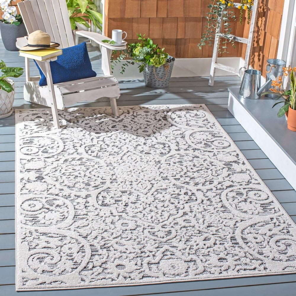 SAFAVIEH Cabana Alin Indoor/ Outdoor Waterproof Patio Rug