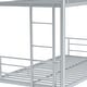 preview thumbnail 13 of 31, Bunk Bed Twin Over Twin Size with Ladder and high Guardrail, Able to Split, Metal Bunk Bed, Storage Space, Noise Free,