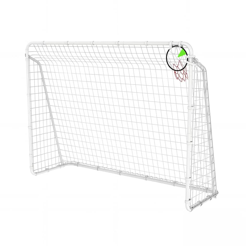6 X 8FT Soccer Goal for Backyard Kids Portable Soccer Net with High-Strength Nets