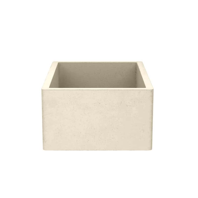 NativeStone Farmhouse 24" Kitchen Sink - 24" x 18" x 10.25"