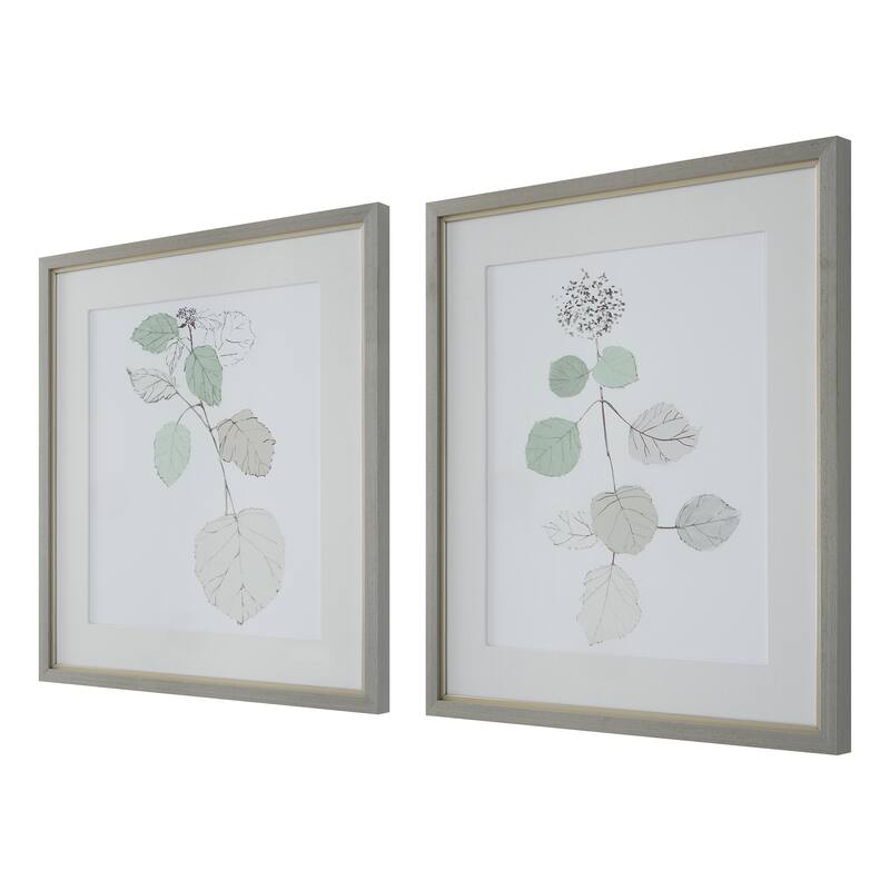 Uttermost Come What May Framed Prints, S/2 - 28.5 W x 32.5 H x 1.75 D (inches)