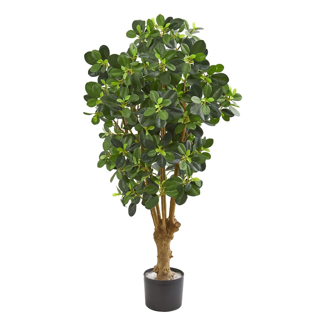 Panda Tree Artificial Indoor Outdoor 3ft Southwestern Decor Plant - Green - 61 Inches and Over