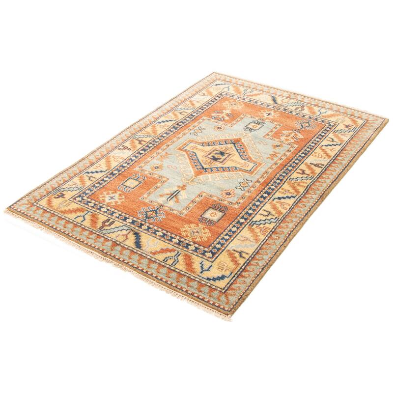 ECARPETGALLERY Hand-knotted Jules Serapi Copper Wool Rug - 5'3 x 7'9