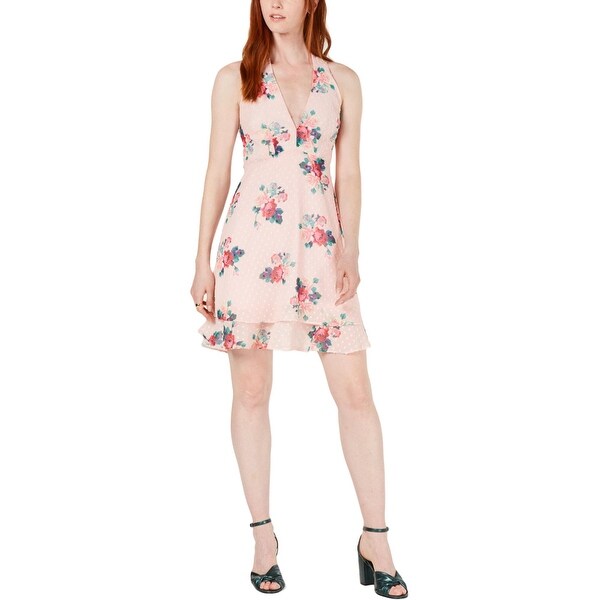 casual blush dress