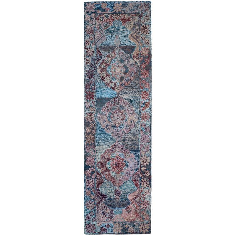 SAFAVIEH Handmade Distressed Tisa Vintage Boho Oushak Oriental Polyester