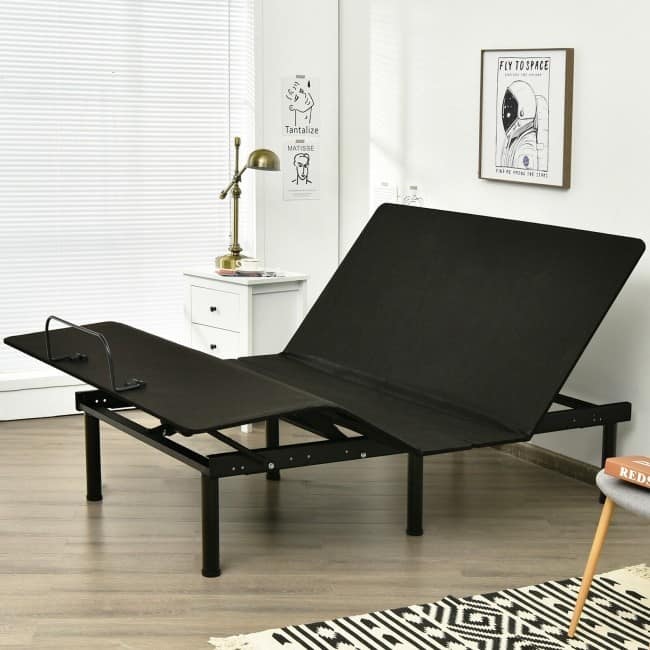 Adjustable Bed Base Frame with Wireless Remote Control