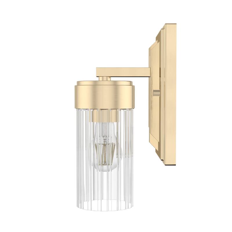 Hunter Gatz 1-Light Wall Sconce Light - Glam, Contemporary, Transitional - Damp Rated!