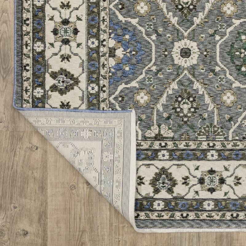 Style Haven Henretta Bordered Traditional Fringe Edge Area Rug