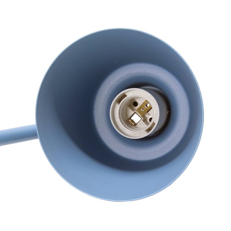 Looped Desk Lamp with Adjustable Shade - 16" - Blue