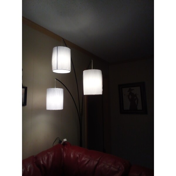 Inch WILLOW Lamp Shade in Dark Brown Tin New 17 