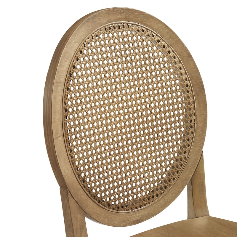 Crosley Katia 4-Piece Cane-Back Dining Chair Set