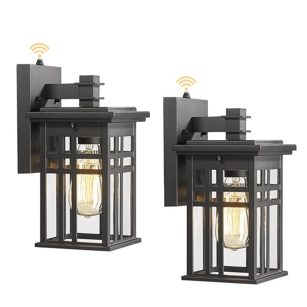 Sensor Sconce Dusk to Dawn Sensor Outdoor Wall Sconces - 2 Pack - Bed Bath & Beyond ...