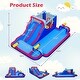 preview thumbnail 3 of 9, Costway Inflatable Water Slide Park Kids Bounce House Splash Pool with - See Details