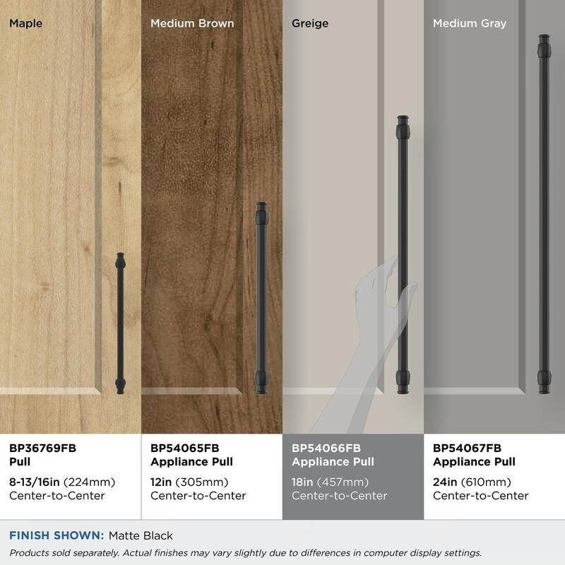 Amerock BP54066 Winsome 18" Center to Center Bar Appliance Pull