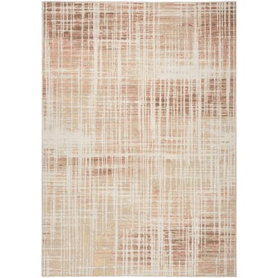 Nourison Washable Decor Indoor only Machine Washable Abstract Area Rug