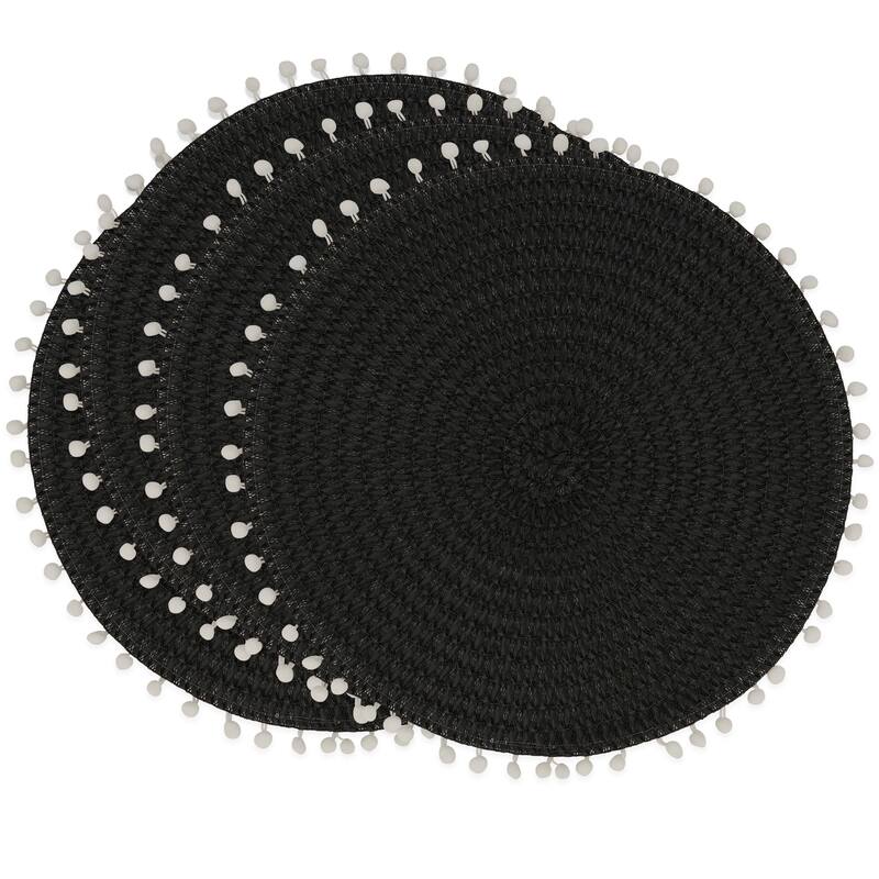 Pom Pom Design Placemats (Set of 4)