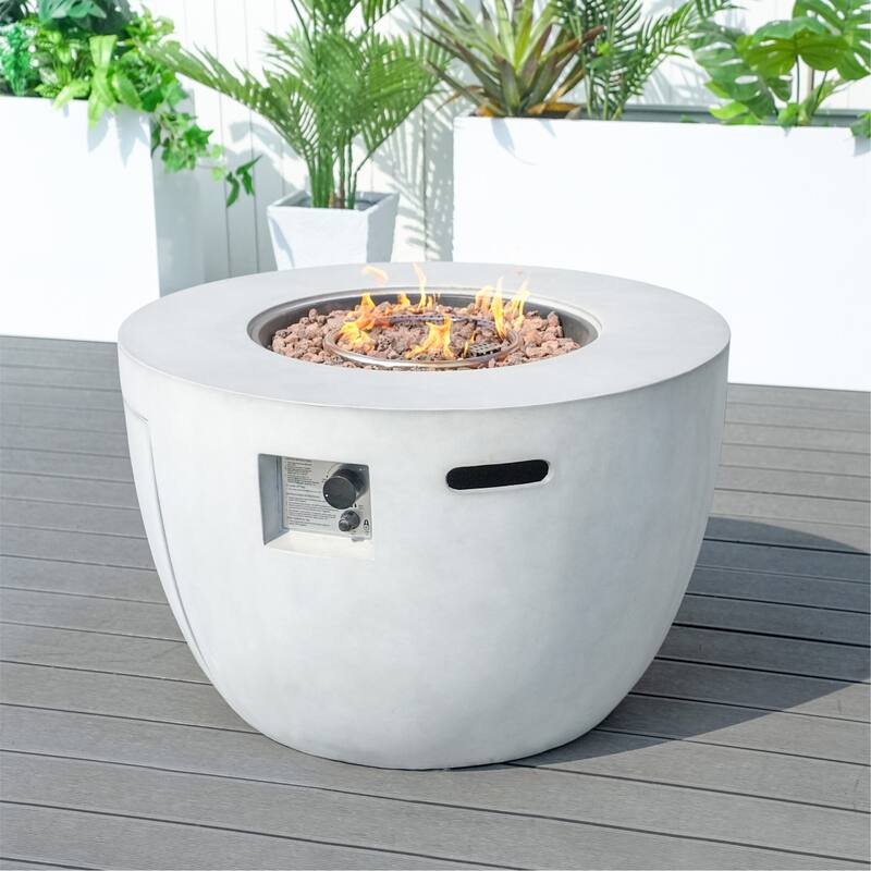 50,000 BTU Terrafab Multifunctional Composite Fire Pit Table