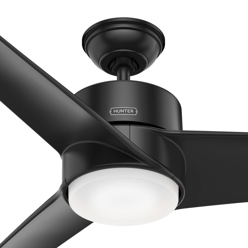 Hunter 54" Surge WeatherMax Indoor / Outdoor Ceiling Fan LED Light Kit Wall Control - Coastal Wet-Rated Salt-Air Resistant