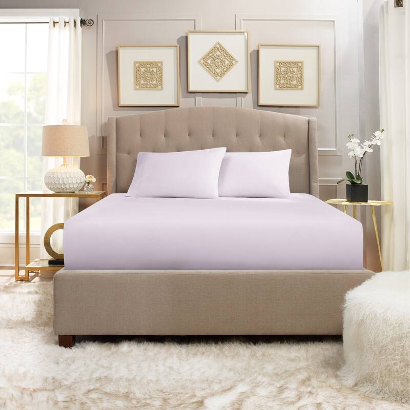 Empyrean Bedding Ultra Soft Microfiber 3 Piece Bed Sheet Set - Extra Deep Pocket Fitted Sheet with 2 Pillowcases