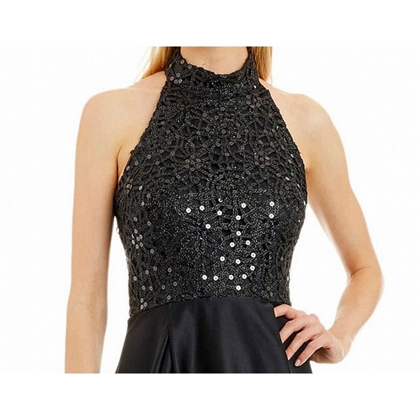 nicole sleeveless sequin dress