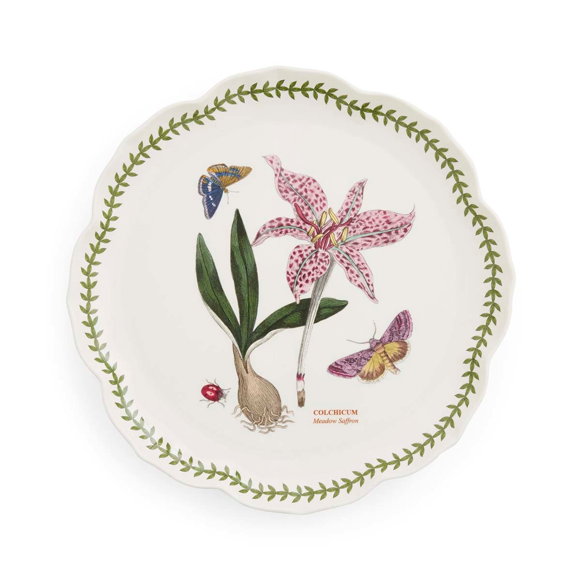 Portmeirion Botanic Garden Lotus Platter - 13.5 in