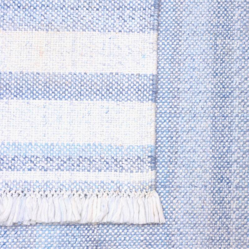 Ash Traditional Striped Fringe Performance Indoor/Outdoor Area Rug by Sevita