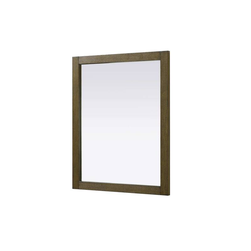 Solene Wooden Rectangle Mirror (24-30 x 36 in.)