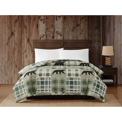 Mossy Oak Bear Patchwork Comforter