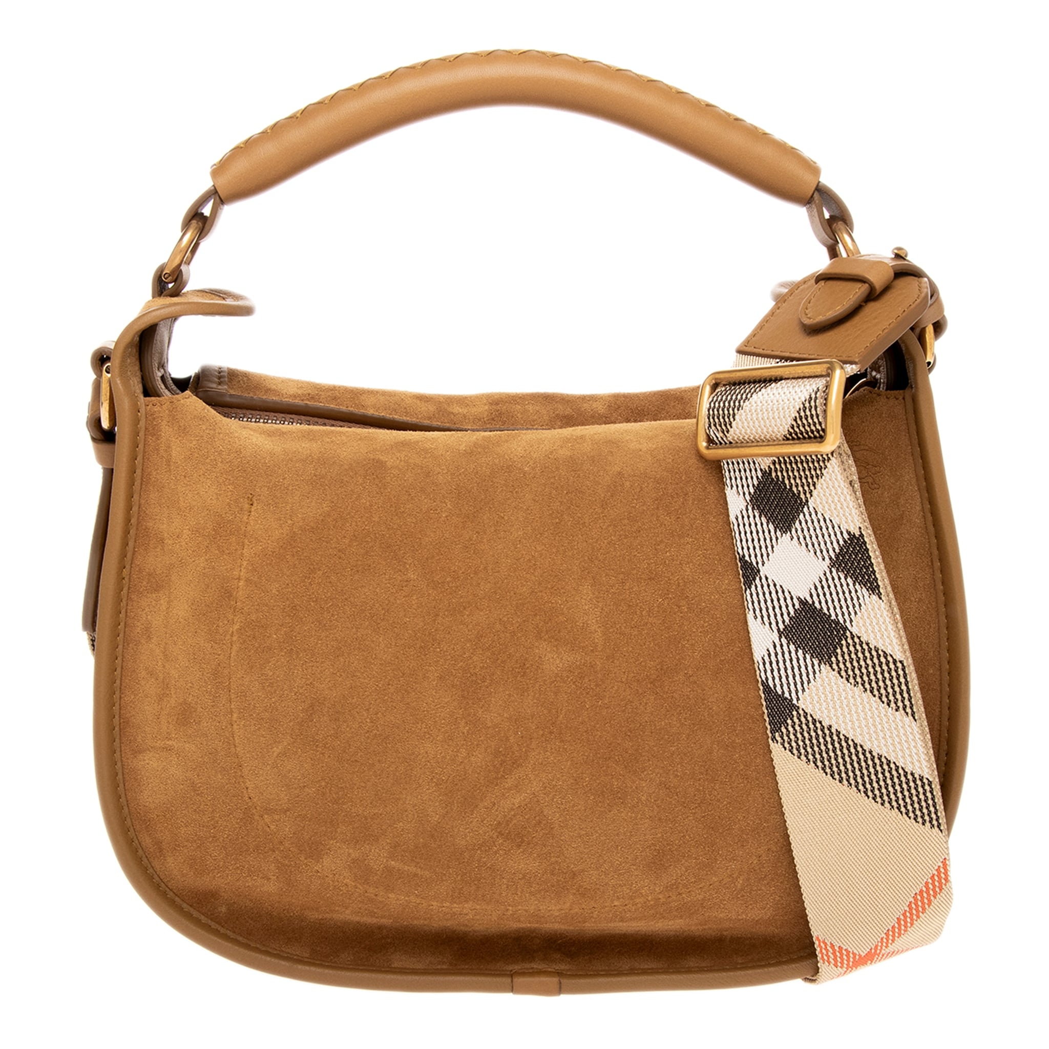 Burberry Small B Clip Messenger Bag - Overstock - 43065467