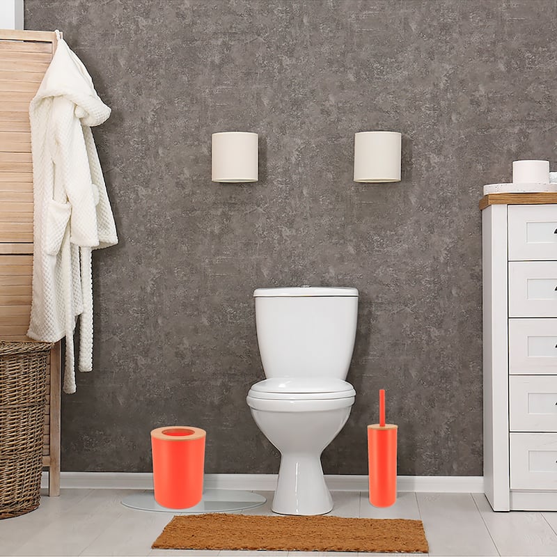 Padang Bathroom Accessories Set Bamboo