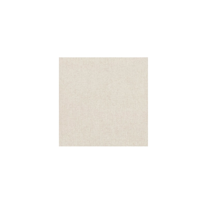 Luca Screen, Linen-Blend Fabric Panels with Solid Rubberwood Frame, Walnut-Stained Posts, Off White