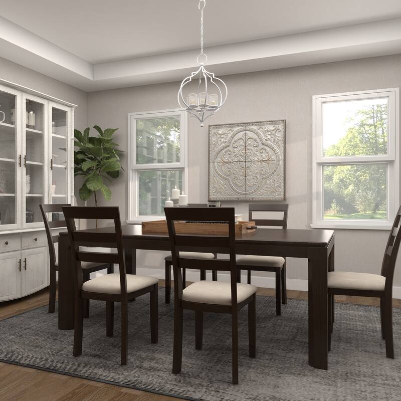 Elegant Decorative Metal Hanging Candelabra - Black or White