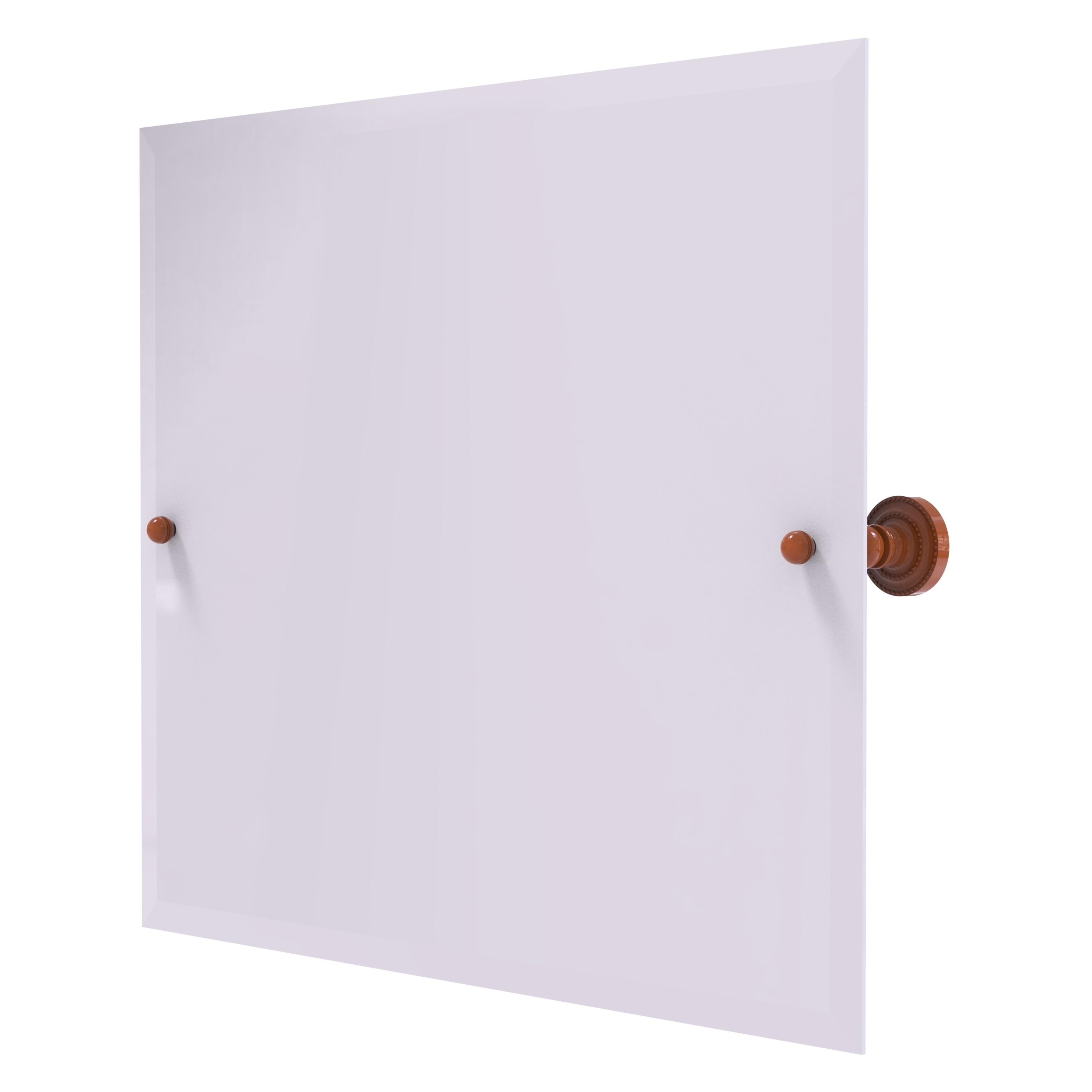 Allied Brass Frameless Landscape Rectangular Tilt Mirror with Beveled Edge