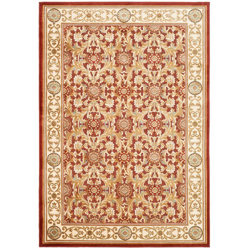 SAFAVIEH Paradise Jelisava Modern Viscose Rug - 3'3" x 4'7" - Red - Rectangle