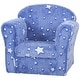 preview thumbnail 18 of 16, Kids Sofa Chair, Toddler Sofa with Glow in the Dark Fairy Design & Wooden Frame, Upholstered Baby Sofa for 18-36 Months